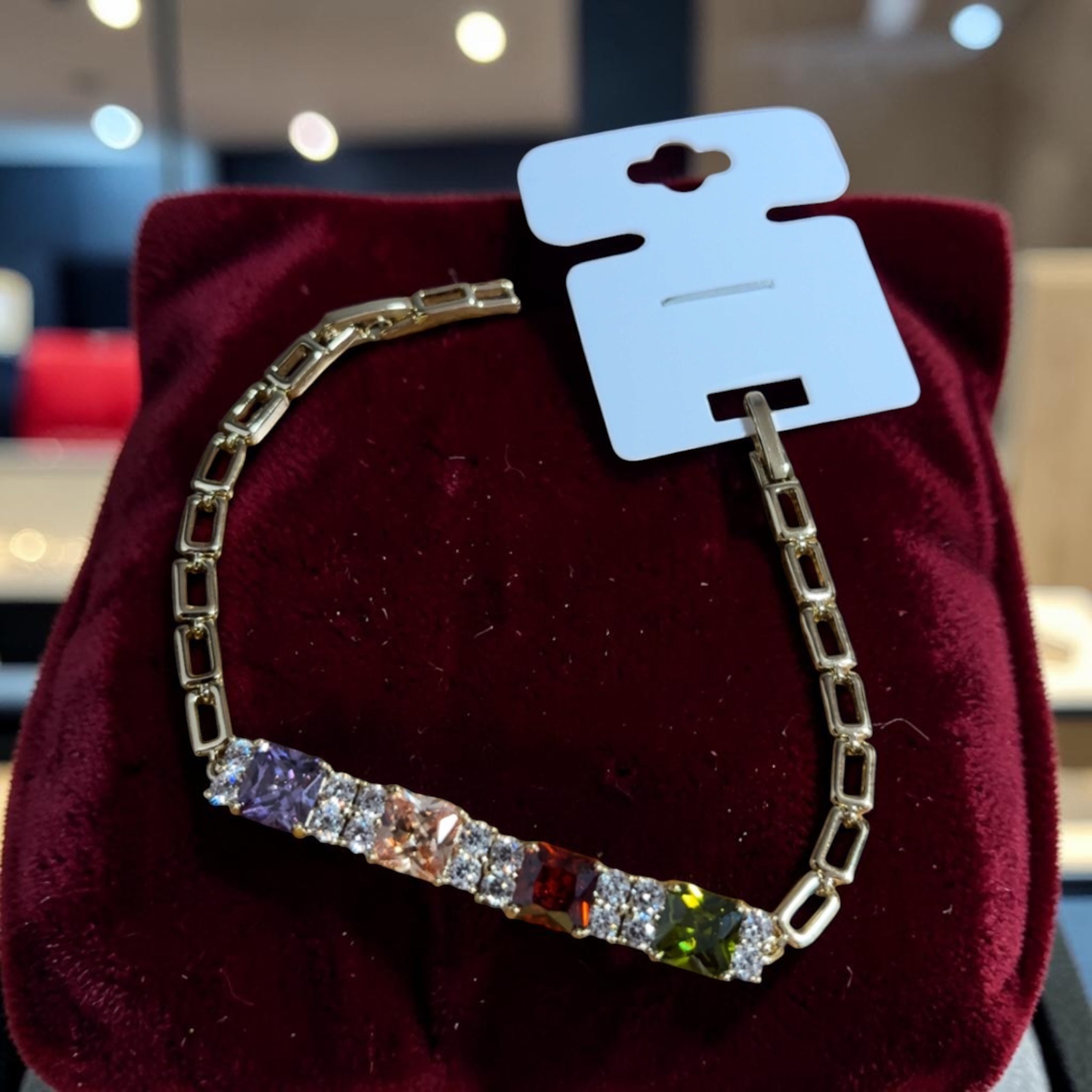 Pulsera Arcoíris Deluxe- Oro laminado✨